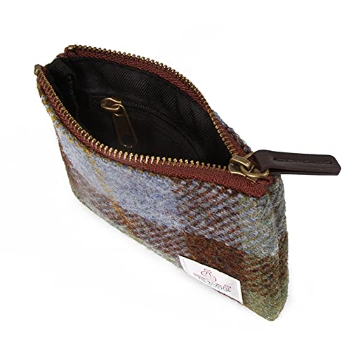 Harris Tweed Coin Purse Small Money Pouch Wallet With Zipper For Men Women Gift(MacLeod)4