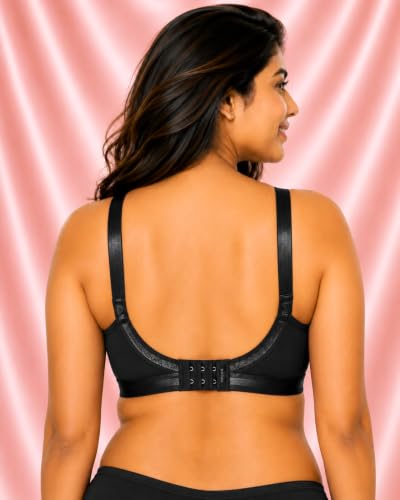 Image of SONA Perfecto Plus Size Cotton Full Coverage Bra for Women Heavy Bust