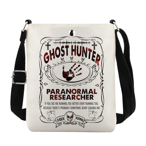 TIIMG Paranormal Researcher Gift Paranormal Investigator Gift Medium Psychic Paranormal Crossbody Bag (PARANORMAL cb)