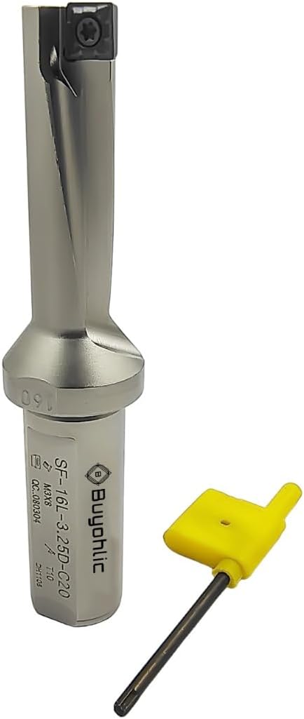 Buyohlic New All in One - Multifunction Drill, External Turning & Internal Boring (Dia 14 mm-Right Hand-Long 45 mm)