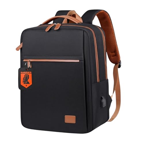 KARRIER 20L Laptop Backpack with USB Charging Port, Lightweight B...