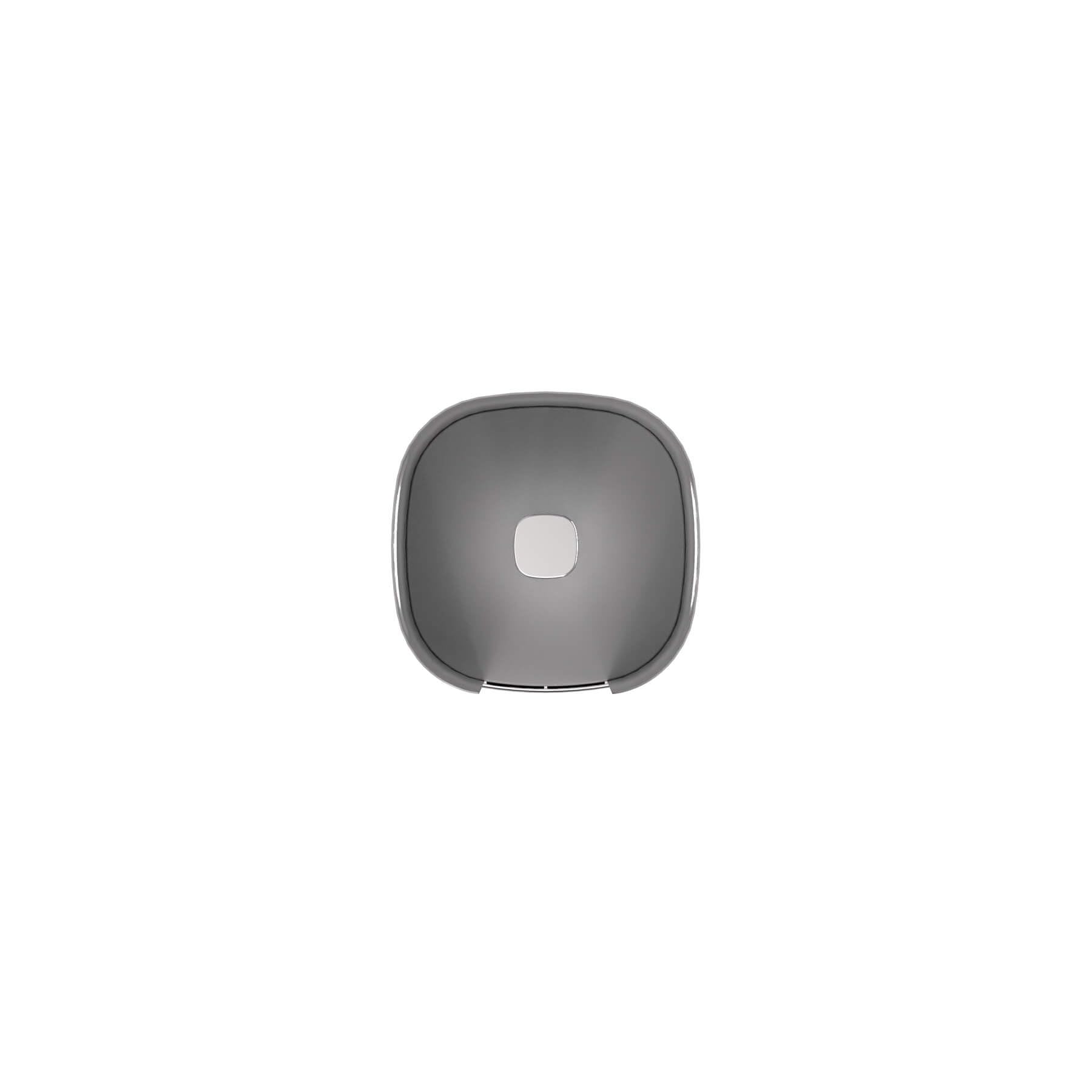Design-Papierrollenhalter CUBO - Metall - besonders standfest - passend zu den Vorratsdosen CUBO - Graphit