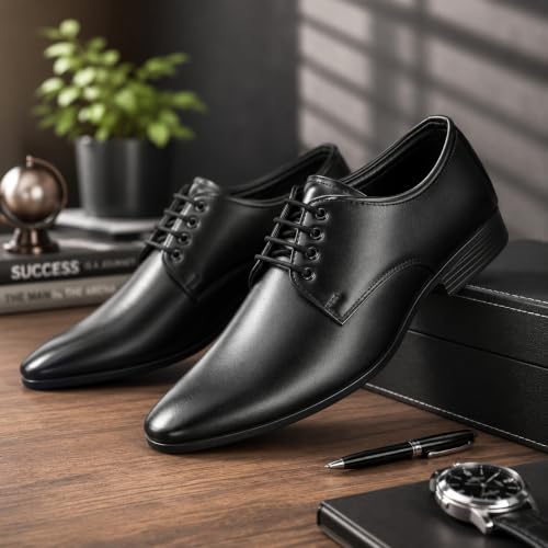 Centrino Formal Shoe for Men Black 64055 - Image 3