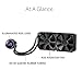 immagine 4ASUS ROG STRIX LC 240 Cooler CPU All-in-One ROG con Illuminazione Addressable RGB, Aura Sync, Rivestimento Pompa NCVM e Ventola del Radiatore ROG 120 mm, Black