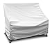 KoverRoos Weathermax 14202 4-Feet Bench/Glider Cover, 51-Inch Width by 26-Inch Diameter by 35-Inch Height, White
