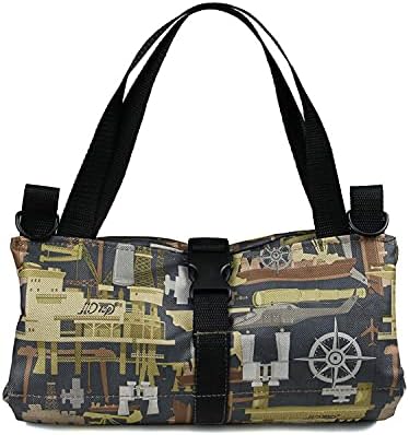 Namvo Multi-Purpose Tool Roll Up Bag Wrench Pouch Canvas Tool Organizer Bucket Car First Aid Kit Storage Case Camping Gear - Image 5