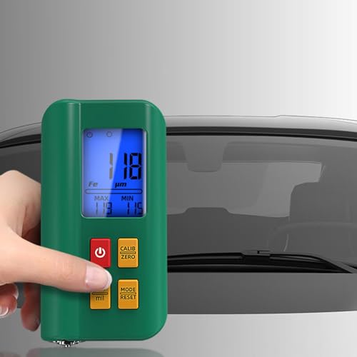 Medidor Digital de Espesor de Recubrimiento de Alta Precisión, Rango 0-1500 μm, con Pantalla LCD, para Pintura Automotriz y Metal miniatura 5