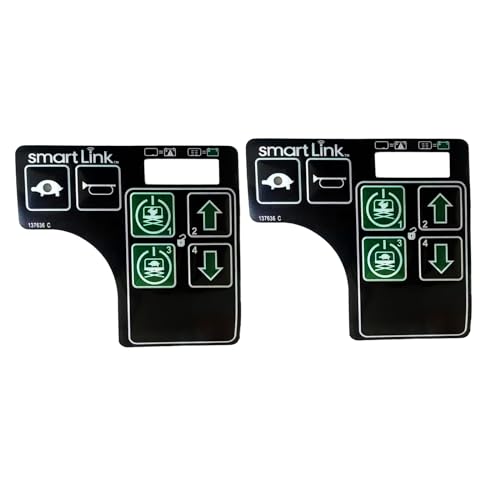 Image of Control Box Decal for Genie 2PCS,137636 137636GT Genie Part Used for Genie Scissor Lift GS1530 GS1532 GS1930 GS1932 GS2032..