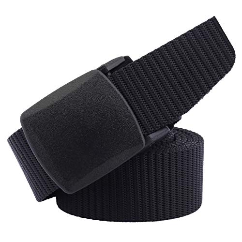 moonsix Nylon Belts for Women Men,1.2
