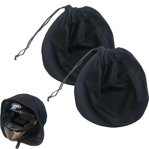 lqwidyf 2 Pack Helmet Bags, Motorcycle Helmet Bag Hockey Helmet Bag for Sport Riding, Ski, Snowmobile, Large Size