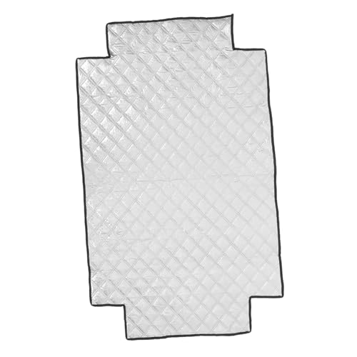 NUOBESTY Cubierta Aislante para Refrigerador y Congelador con Película de Aluminio Resistente al Agua Sol Diseño Moderno y Protección Térmica Compatible con Electrodomésticos de Cocina