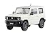 Aoshima 1/32 Scale 08-E Suzuki Jimny (Pure White Pearl) Pre-Painted Snap-Fit - Plastic Model Building Kit # 58176