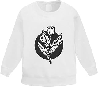 Azeeda 'Tulips' Kid's Sweatshirt/Jumper (3-4 Years) (KW00108241)