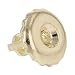 Solid 14k Yellow Gold Single Replacement Back for Screw-Back Stud Earrings (Thin-Post)…