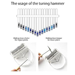 Haiqings 17 CLÉ Pouce Kalimba ACRYLIE Piano for Le for TRANSPARET avec Manuel DE Cas Kalimba Manuel wenfeng1991 - Les Beatles, Paul McCartney, John Lennon, RIngo Starr, George Harrison Haiqings 17 CLÉ Pouce Kalimba ACRYLIE Piano for Le for TRANSPARET avec Manuel DE Cas Kalimba Manuel wenfeng1991 – Image 4