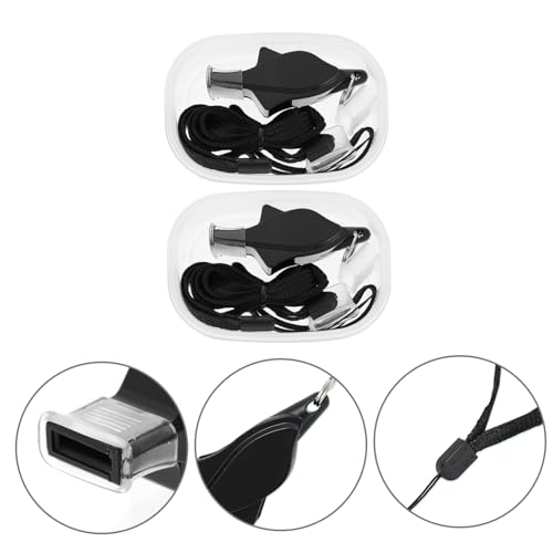 Silbatos de Acero Inoxidable para Deportes y Emergencias Abaodam 2 pcs miniatura 5