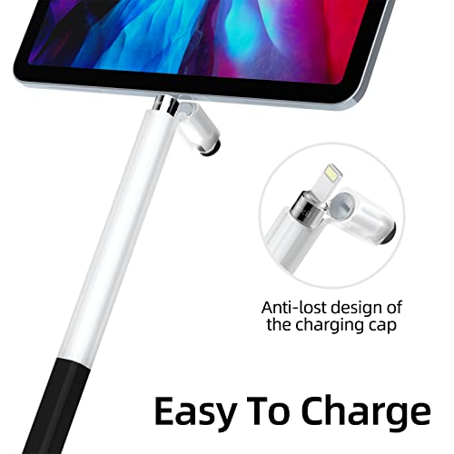 Image of Compatible with Apple Pencil 1st Generation Case, Non-Slip Silicone Case, [with 10 Silicone Nib Sleeves] for Apple Pencil 1st Generation. (Black)