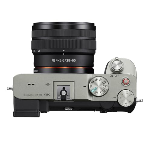 Image of Sony Alpha 7C Full-Frame Compact Mirrorless Camera Kit - Silver (ILCE7CL /S) with Optical Zoom