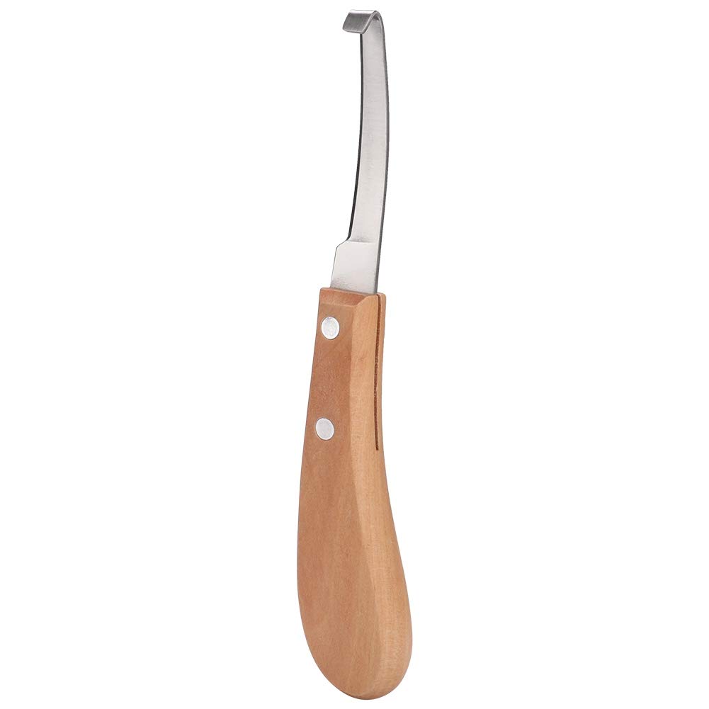 Jadpes Cattle Hoof Knife, Straight Blade Shape Hoof Trimming, Easy To Operate Sheep Horse Hoof for Farm(Straight right hand)