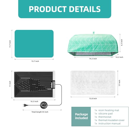 ISTOYO Resin Heating Mat, Resin Molds Heating Pad, Resin Curing Machine - Image 4