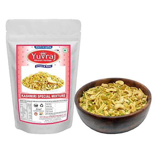 Image of Yuvraj Food Product kaju mixture Namkeen (200 Gm x 2) pack