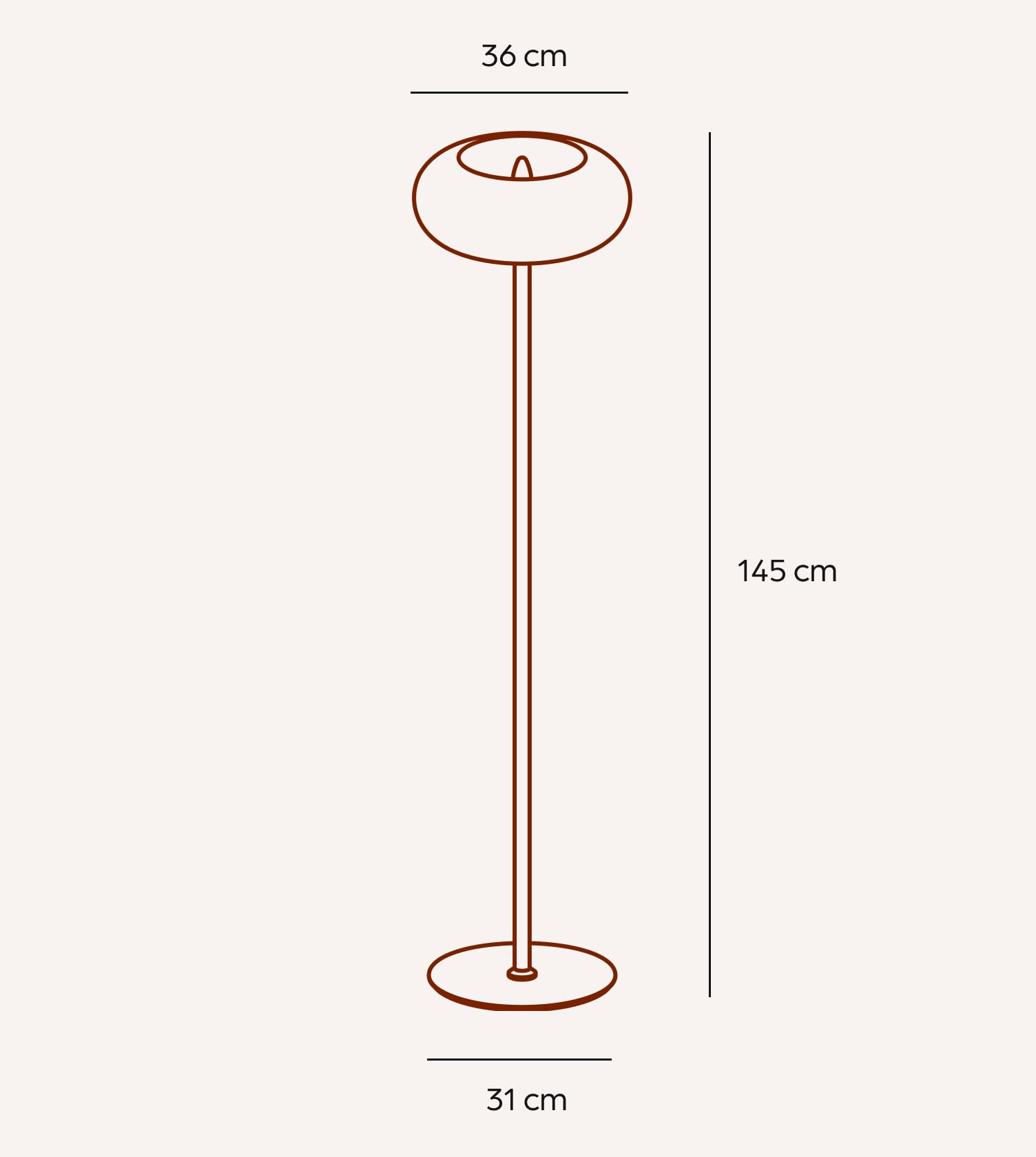 NEONA LUMIRA LED Stehleuchte Dimmbar im Pilzdesign, Retro Stehlampe mit Touch-Dimmer aus Glas und Metall, Warmweiß 2700K, 450 Lumen, Chrom (Chrom)