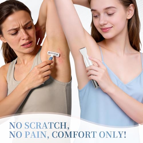 5 in 1 Bikini Trimmer for Women - Electric Razors for Women, Cordless Rechargeable Electric Shaver, IPX7 Waterproof Wet Dry Lady Body Hair Remover for Face Nose Eyebrow Arm Leg Pubic Armpit Bikini - image 2