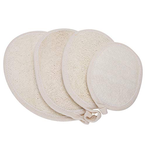 4 stks Loofah Shower Pad, Body Scrub Exfoliëren Luffa Badspons Douche Ook wrijven(# 2) - Image 7