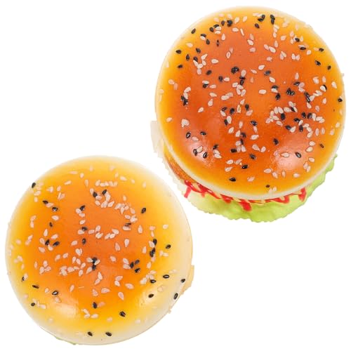 LIOOBO PU���l�H�o�[�K�[���f�� �V�~�����[�V�����t�[�h�̎ʐ^������ �p�[�e�B�[�����p�n���o�[�K�[�f�B�X�v���C ��������Ƌ���p 2�Z