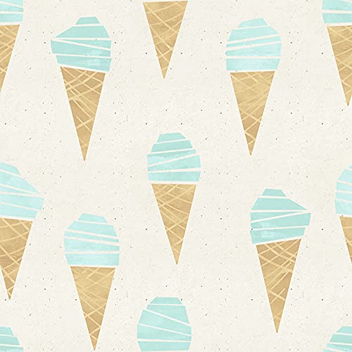 Papier peint Muralo cornet de glace déco meuble et cuisine 104x70