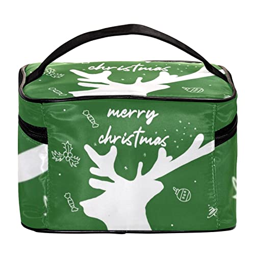 Neceser Papá Noel trineo de Navidad Multicolor 2 con gran compartimento textil 2