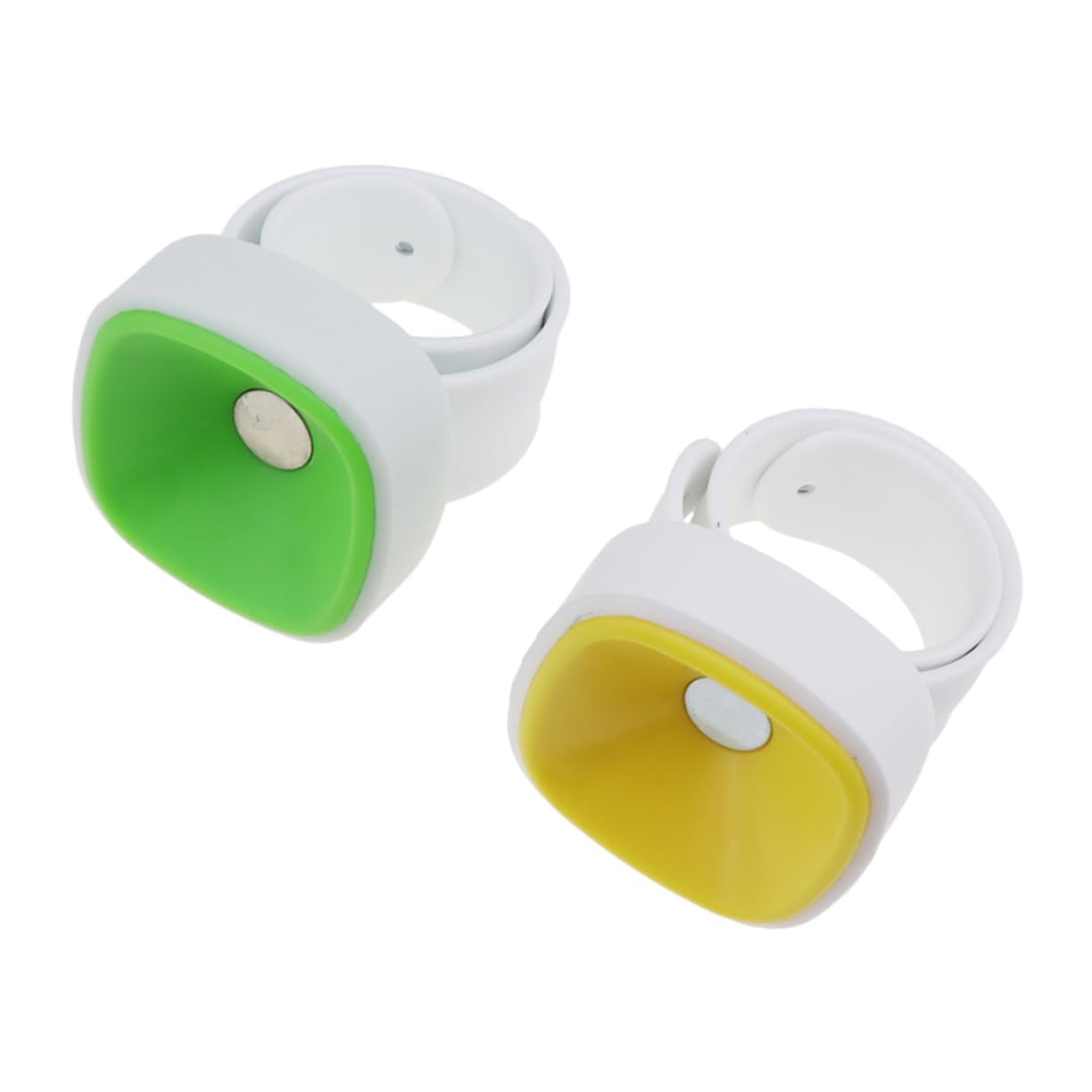 Lurrose 3piezas Soporte Magnético Para Alfileres Diseño De Anillo Funda De Muñeca Para Agujas De Coser Accesorio Práctico Para Manualidades y Costura Color Aleatorio