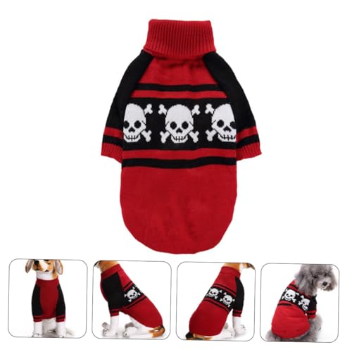 Disfraz para perro con patrón de calavera talla XL miniatura 7