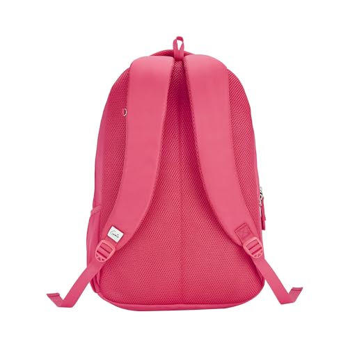 Image of Genie Sprinkle School Backpack for Girls |19 In-36 Ltr with Three Compartments, Side Pockets and Light Weight with Padded Shoulders |Best for Books,Stationery,Lunch Box & Essentials - Pink