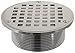 Jones Stephens D60990 3-1/2 X 5" Polished Chrome Spud Strainer
