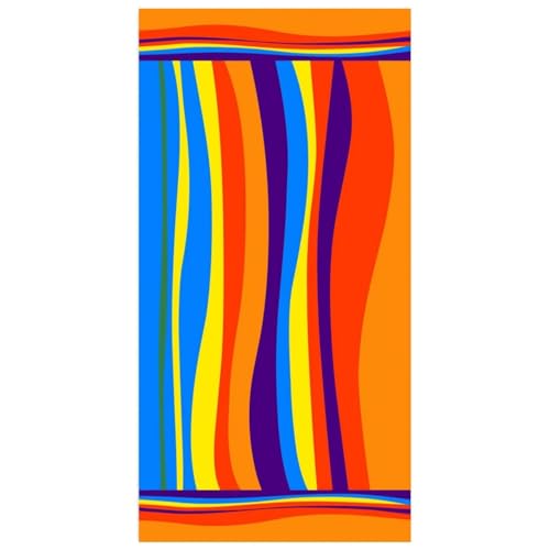 Toalla de Playa con Temática de Brawl Stars Toalla de Playa con Temática de Juego Toalla de Baño Sin Arena Toalla de Playa para Niños Suave de Secado Rápido Absorbente 75 x 150 Cm