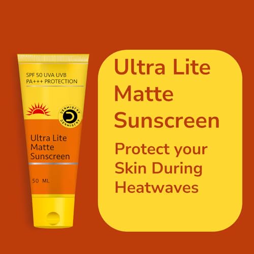 Ultra Lite Matte Oil Free Water Based Sunscreen SPF 50 For Oily Acne Prone, Dry & Combination Skin, Daily Use Broad Spectrum UVA UVB No White Cast... - Image 2
