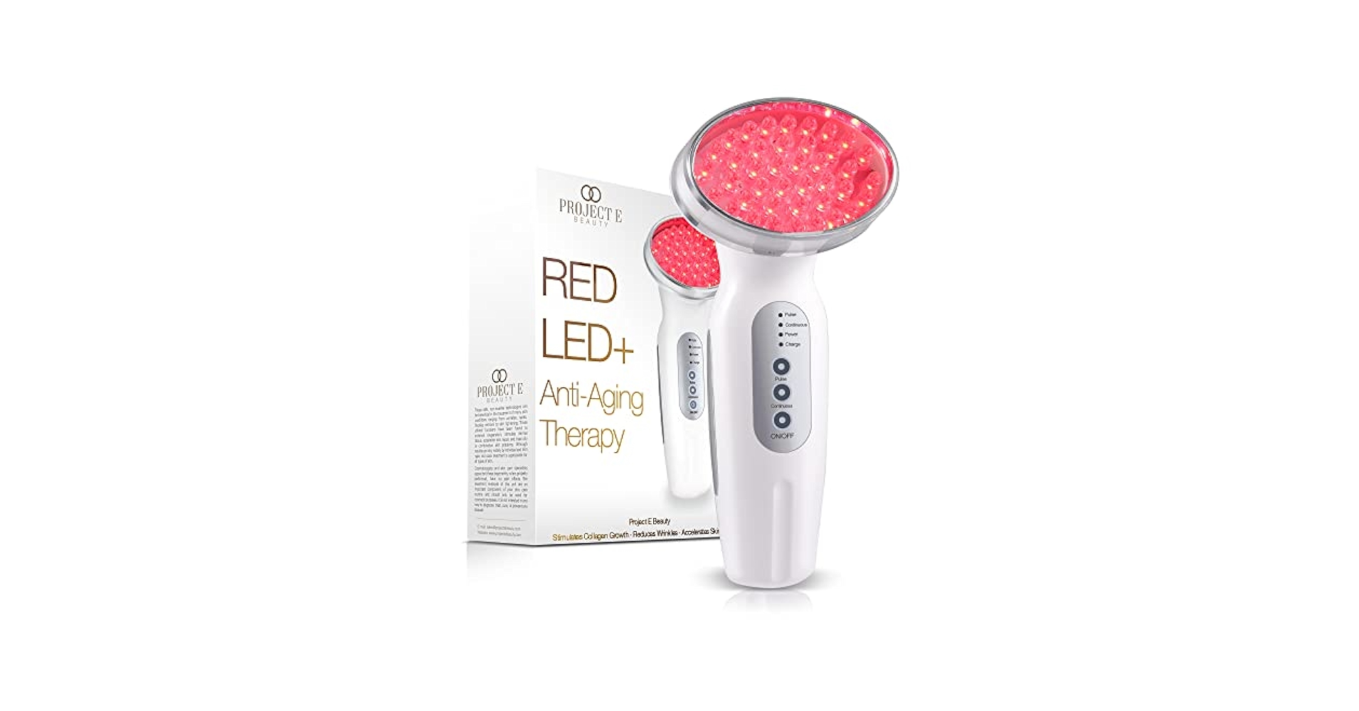 美顔器　RED LED ANTI-AGING DEVICE Red LED Anti-Aging Device - Invaincu Skin