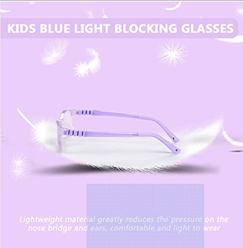 Flexi Kidz Blue Light Blocking Anti Glare Zero Power Unbreakable Eyeglasses Spectacle Frame Protection From TV Mobile Laptop Computer for Kids Girls Boys Unisex With Antislip Silicone Band (Coral) - Image 7 thumbnail