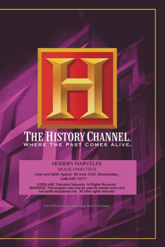 Modern Marvels: Snackfood Tech [DVD] [Import]