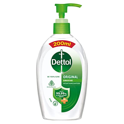Dettol Original Germ Protection Alcohol based Hand Sanitizer Pump...