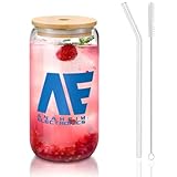 ガラスコップ 機動戦士ガンダム タンブラー 木製のふた付き ステッカー グラスカップ コーヒーカップ タンブラーグラス 蓋付きとストロー 大容量 おしゃれ 耐熱 Diy プレゼント 450ml