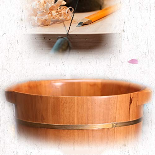 Spa de pies de madera BABYCE con barril de roble miniatura 4