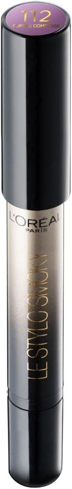 L'Oreal Paris Color Riche Le Stylo Smoky Matte Eye Shadow, B3 Purple Comoties, 1.5g