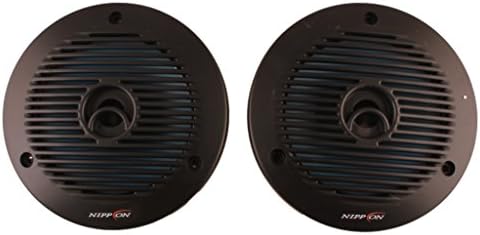 Nippon NFC- 1601 Dual Cone Black Inside Car Speaker Boxes for All Vehicles