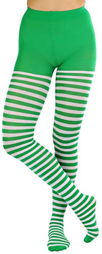 Image of ToBeInStyle Women's Nylon Horizontal Striped Tights