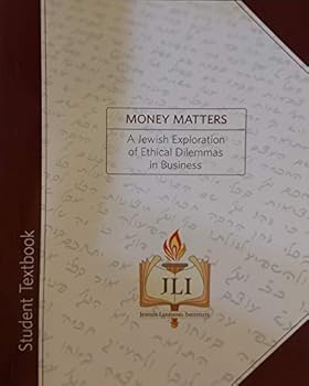 Paperback Money Matters: A Jewish Exploration of Ethical Dilemmas in Business Book