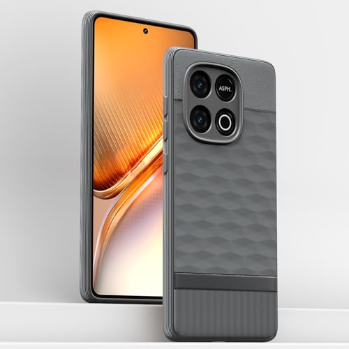 Image of Outlouders Back Cover for iQOO Neo 10 5G / Vivo Y300 GT 5G | Full Camera Protection | TPU Soft Flexible Shockproof Bumper Case (Grey)