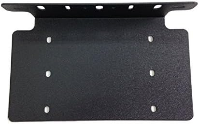 TOPNEW Universal License Plate Mounting Bracket Steel