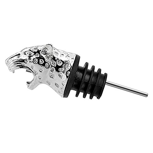 gazechimp Tampas de Vinho em Liga de Liga para Vinho em Forma de Cabeça de Animal Seladoras Protetor